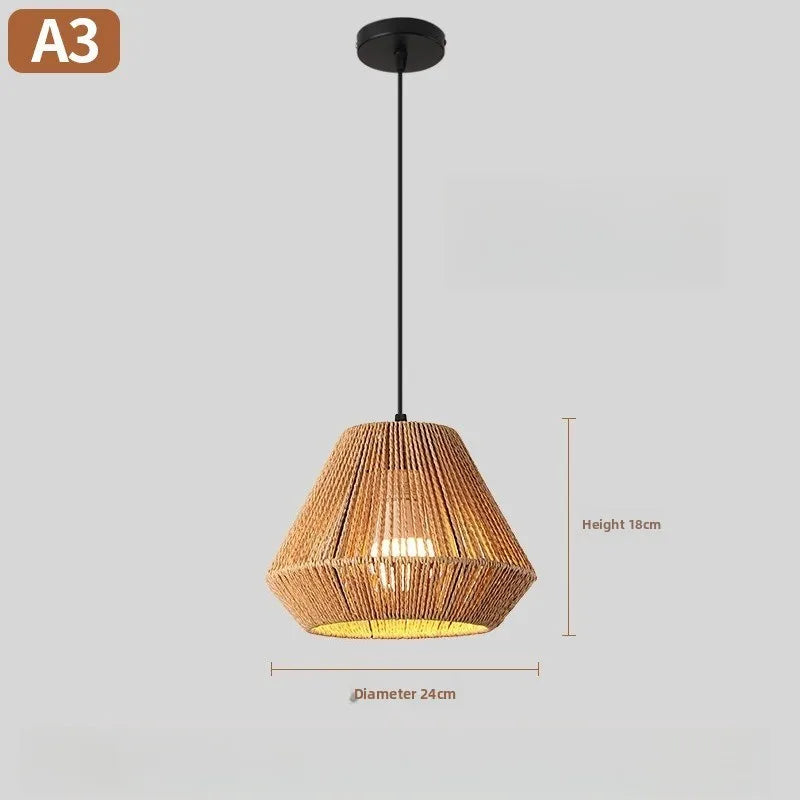 ចង្កៀងព្យួរបែប Rustic ចង្កៀងព្យួរអណ្តាតភ្លើងចង្កៀងព្យួរបែប Boho បុរាណ ចង្កៀងតុបរិភោគអាហារ ចង្កៀងបន្ទប់ទទួលភ្ញៀវ រន្ធ E27