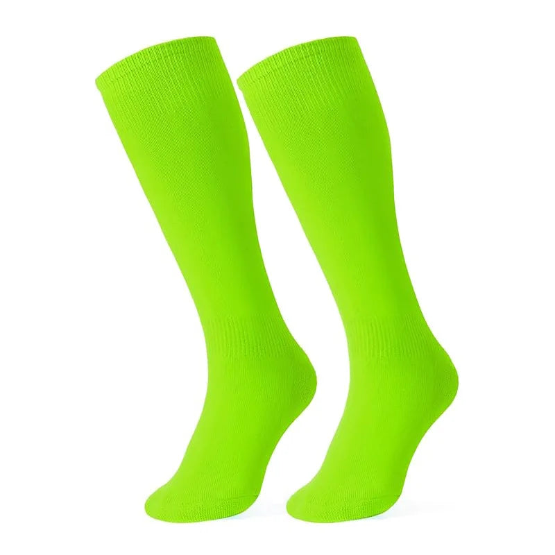WRELS 1/2/3 Pairs Baseball Socks Moisture Wicking Athletic Socks Knee High Youth Adult Arch Support Softball Compression Socks