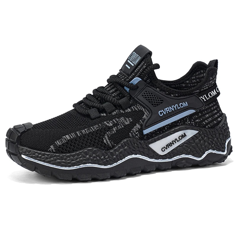 Men's breathable mesh casual sneakers summer new soft-sole outdoor running shoes students comfort lightweight speed sports shoes