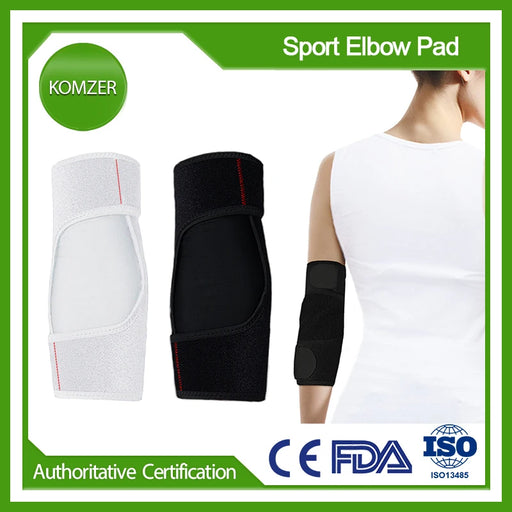 2 Pcs Sport Elbow Brace for Tennis Elbow Protector, Tendonitis, Joint Pain, Compression Arm Sleeve with Soft Support Fixing Pad