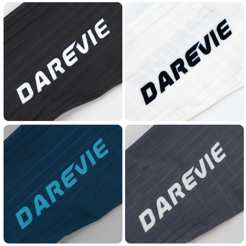 ស្រោមជើងជិះកង់ DAREVIE ស្រោមជើងជិះកង់ល្បឿនលឿន Aero Pro ស្រោមជើងកីឡាសម្រាប់បុរស ស្រោមជើងកីឡាប្រឆាំងនឹងការរអិល ខ្យល់ចេញចូលបាន ការគ្រប់គ្រងសំណើម