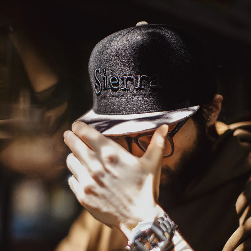 Maden 3D Embroidered Letter Baseball Cap Black Unisex Round Top Flat Brim Hat Adjustable Casual Hats for Streetwear Hip-Hop