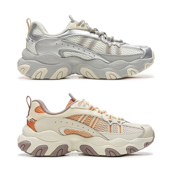ស្បែកជើង Li-Ning សម្រាប់នារី X-CLAW LITE 3 ទម្ងន់ស្រាល ទន់ ស្រួល ស្បែកជើង LiNing Classic Casual Sneakers AGCW186
