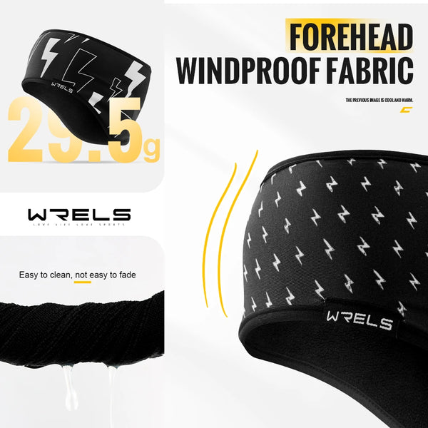 WRELS Cold Weather Ear Warmer Headband Winte Forehead Protective Windproof Ear Muffs Running Outdoor Earmuffs For Winter Sports