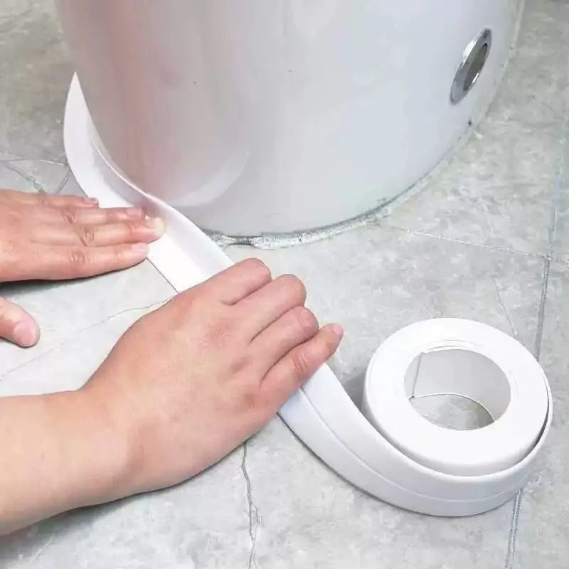 Kitchen and Bathroom Sink Gaps, Beautiful Seams, Toilet Seat Stickers, Wall Corner Sealing Strips, Adhesive Strips