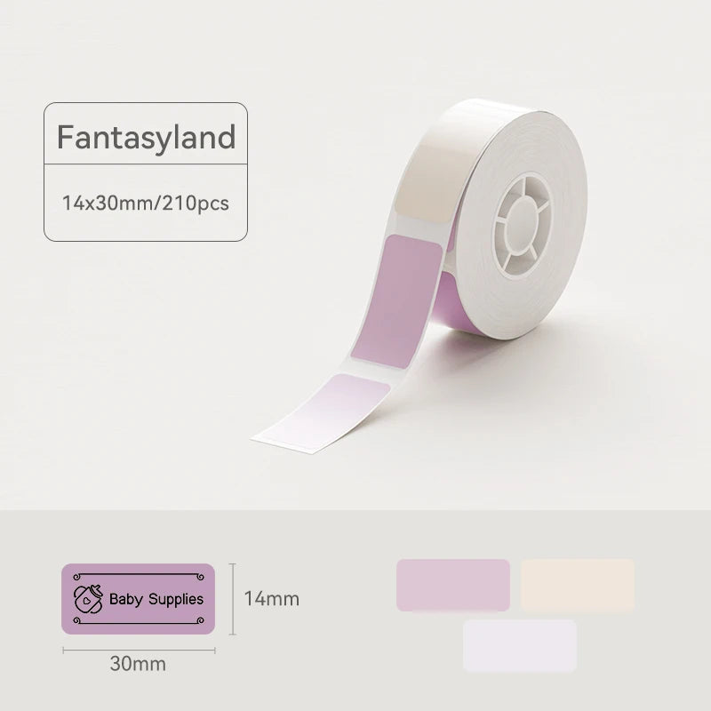 Niimbot Waterproof Anti-Oil Printing Label Paper Scratch-Resistant Tape Sticker for D11 D110 D101 H1S Mini Thermal Label Printer