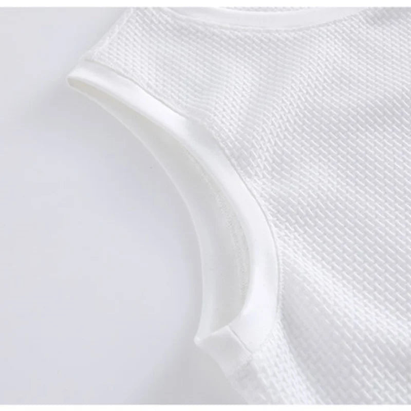 Hit Product Men Vest Round Neck Pattern Printing Summer New Sleeveless T-Shirt Casual Fashion Versatile Daily Commute Men's Wear