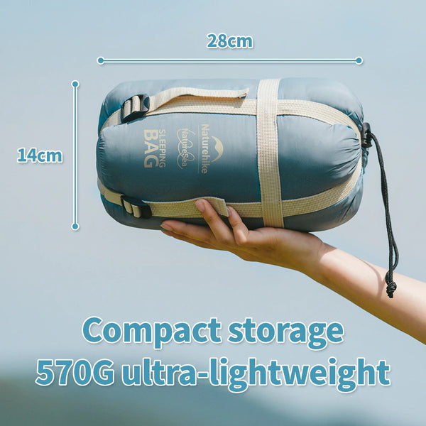 កាបូបគេង Naturehike NatureSea ស៊េរីសម្រាប់មនុស្សពេញវ័យ សម្រាប់ការបោះតង់ក្រៅផ្ទះ រដូវក្តៅ ភួយស្រាល ងាយស្រួលយកតាមខ្លួន ប្រើប្រាស់បានច្រើនមុខងារ អាវផាយពហុមុខងារ