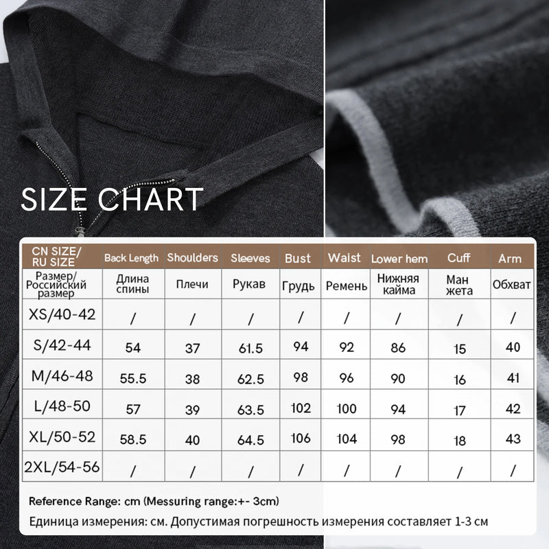 Amii Women's Striped Hooded Knit Cardigan Oversized Loose Fit Casual Commuter Minimalist Autumn 2026 Female Clothing 12643083