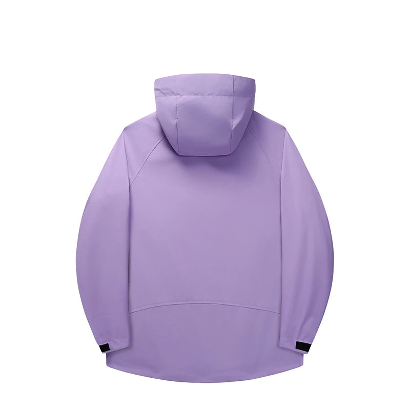 2026 New Men's Purple Long Sleeve Waterproof Jacket,Fashion Casual Sweatshirt, Green, Yellow, Black Coat