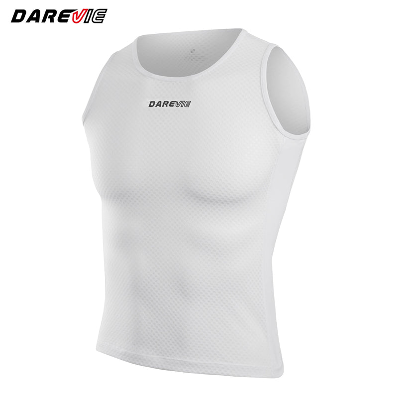 អាវកាក់ជិះកង់ DAREVIE ស្រទាប់ទីមួយសម្រាប់បុរស ស្រូបយកសំណើម ស្ងួតរហ័ស ស្រទាប់មូលដ្ឋានសម្រាប់ជិះកង់