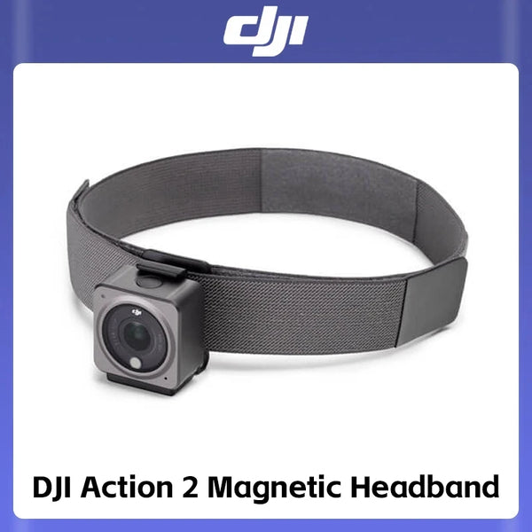 DJI Action 2 Magnetic Headband by attaching Action 2 to the Magnetic Headband It allows you to keep your hands free in Stock