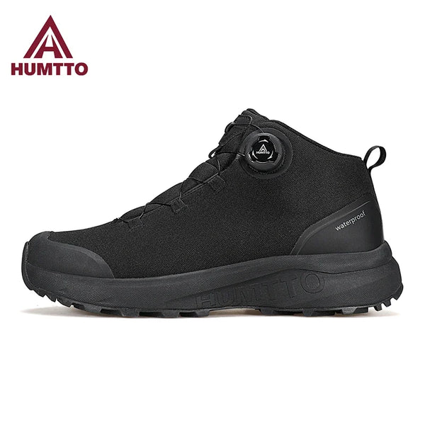 HUMTTO Winter Camping Shoes for Men Outdoor Men's Sports Shoes Breathable Trekking Boots Man Non-slip Safety Hiking Sneakers