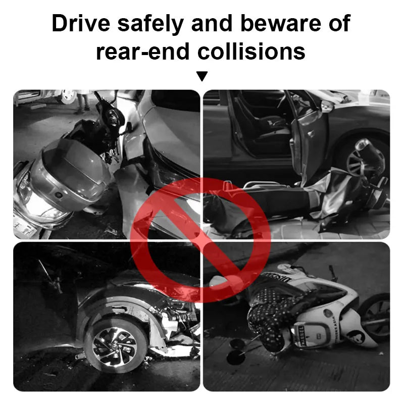 SEAMETAL Solar Powered Car Warning Light Mini LED Simulated Alarm Wireless Anti-Theft Caution Lamp Night Security Dummy Alarm
