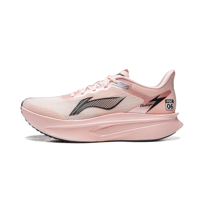 ស្បែកជើងរត់ប្រណាំងបុរស Li-Ning FEIDIAN 6 CHALLENGER SUPER BOOM ស្រាល ស្រាល ស្រាល ធ្វើពីក្រណាត់ LiNing ARMW003