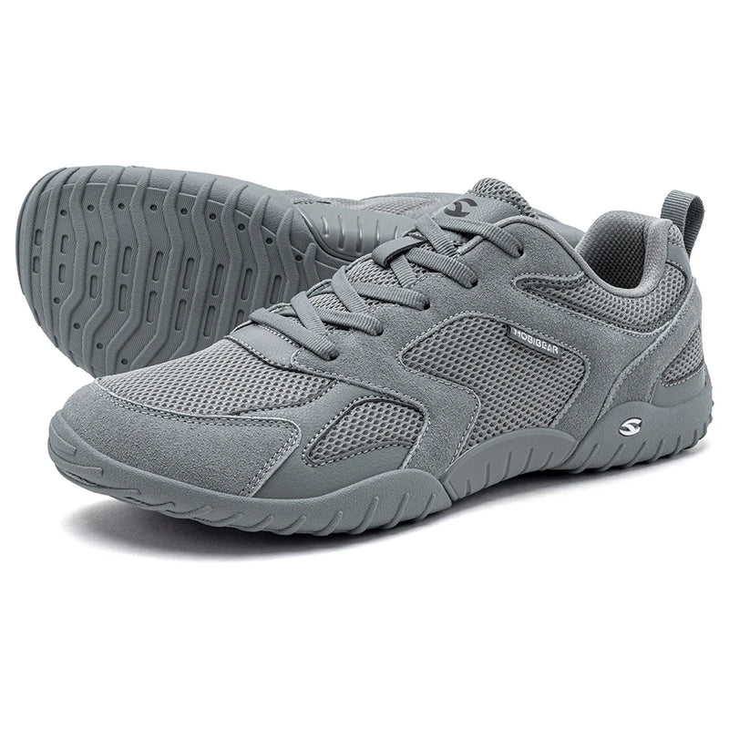 HOBIBEAR Wide Width Barefoot Shoes for Men Women Minimalist Zero Drop Breathable Sneakers Non-Slip Lightweight Walking Footwear