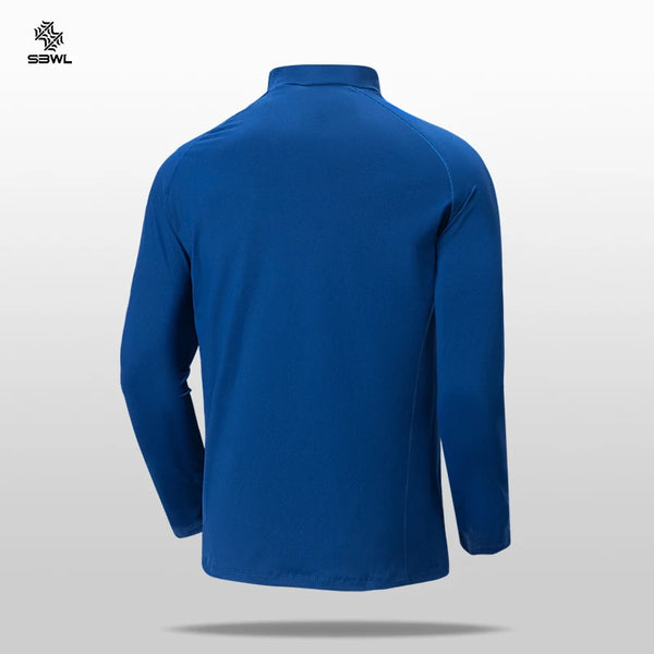 SBWL Men's High Quality Cycling Hiking Outdoor Sports Long Sleeve T-Shirt Leisure Speed Dry Running Fitness Sports Clothing Tops