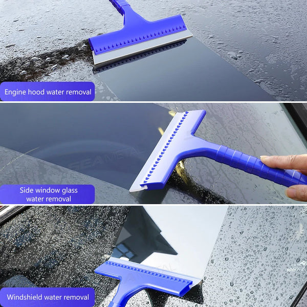 SEAMETAL Car Water Clean Scraper Silicone Window Tint Squeegee Water Blade Wiper Glass Handy Car Wash Cleaner Tool Car Accessory