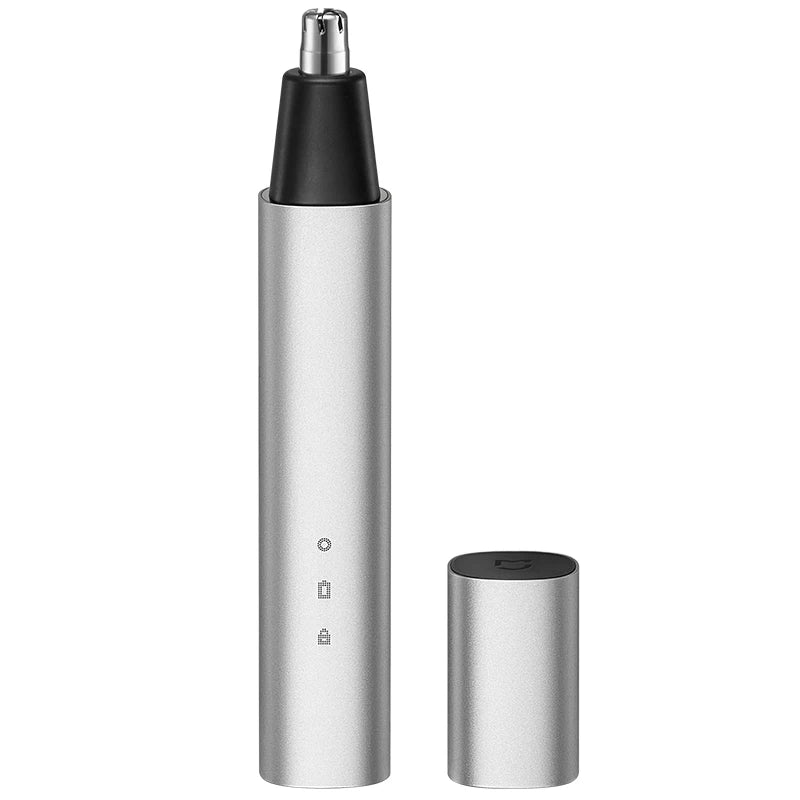 MIJIA Electric Nose Hair Trimmer Pro,11° Inclined Slot Opening,Aluminum Alloy Body,Detachable Blade Head,IPX7,Chinese Version