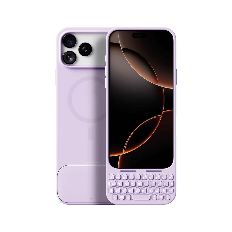 Akko MetaKey Phone case With Keyboard 37 keys Mini Phone Keyboard PU TPU with Magnetic Support For iPhone 16 Pro Max 17 Pro Max
