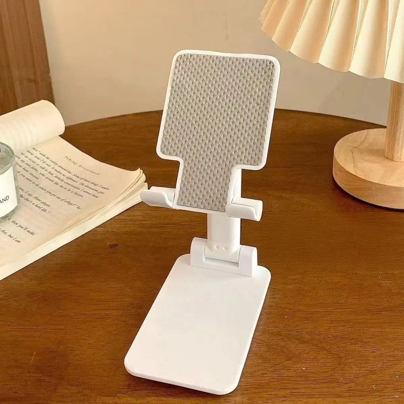 Foldable Desktop Phone Stand Universal Mobile Phone Tablet Holder Bracket for Live Streaming Video Shooting Portable Desk Suppor