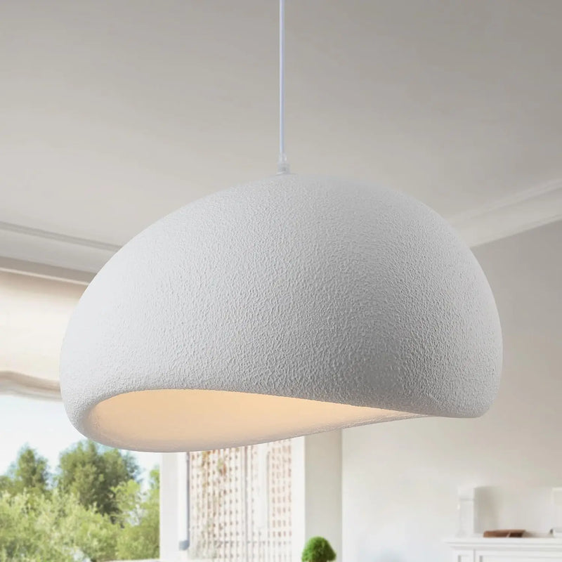 ចង្កៀងជ័រ JOYINLED រចនាបថជប៉ុនសម្រាប់បន្ទប់ទទួលទានអាហារ បន្ទប់ទទួលភ្ញៀវ បន្ទប់គេង ភោជនីយដ្ឋាន ចង្កៀងព្យួរ Wabi Sabi ចង្កៀងព្យួរ ទំហំ 30/60 សង់ទីម៉ែត្រ