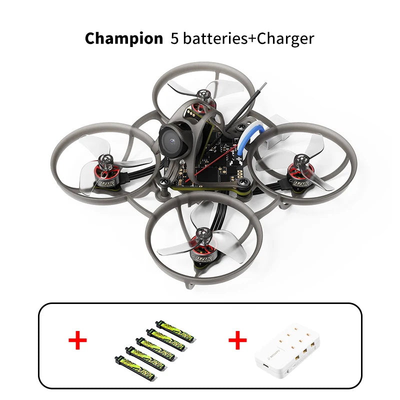 យន្តហោះគ្មានមនុស្សបើក BETAFPV Air65 II ប្រភេទ Brushless Whoop Quadcopter Matrix 5IN1 II FC RC Quadcopter