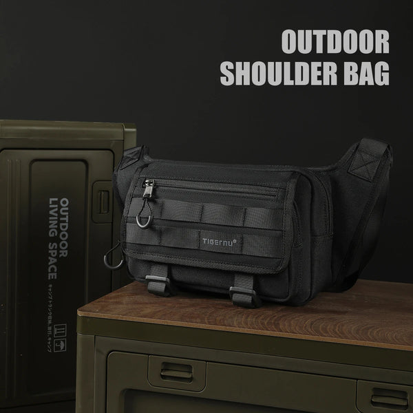 Tigernu Men Chest Bags Outdoor Messenger Bags For Men Hunting Carry Pack Sling Bag Male Hiking Shoulder Bag Waist Bag Crossbody