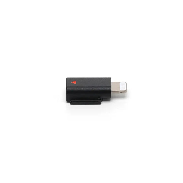 DJI Mic 3 Mobile Phone Adapter (Lightning) to Apple mobile devices with a Lightning port for audio recording