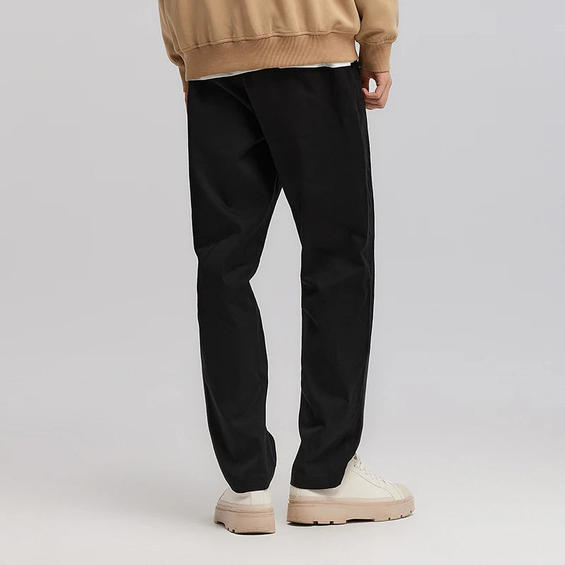 Semir Solid Color Casual Pants Tapered Fit Men 2025 Spring Basic Style Simple Fashion Long Comfortable Trousers