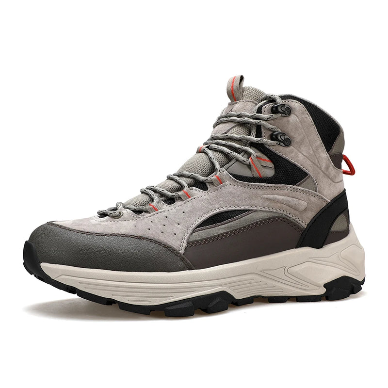 HUMTTO Hiking Boots for Men Outdoor Anti-slip Mountain Sneakers Man Keep Warm Trekking Shoes Winter Designer Men's Sports Shoe
