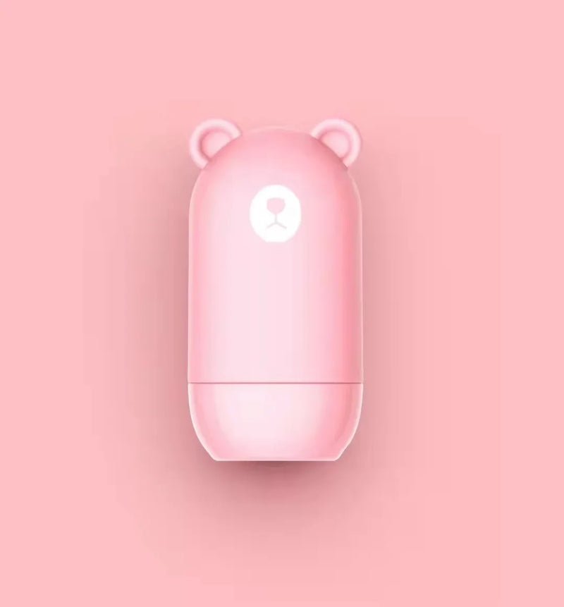 1pc Cute Little Bear Stamp Roller Anti-Theft Protection ID Seal Smear Privacy Confidential Data ID Seal Smear Privacy Message