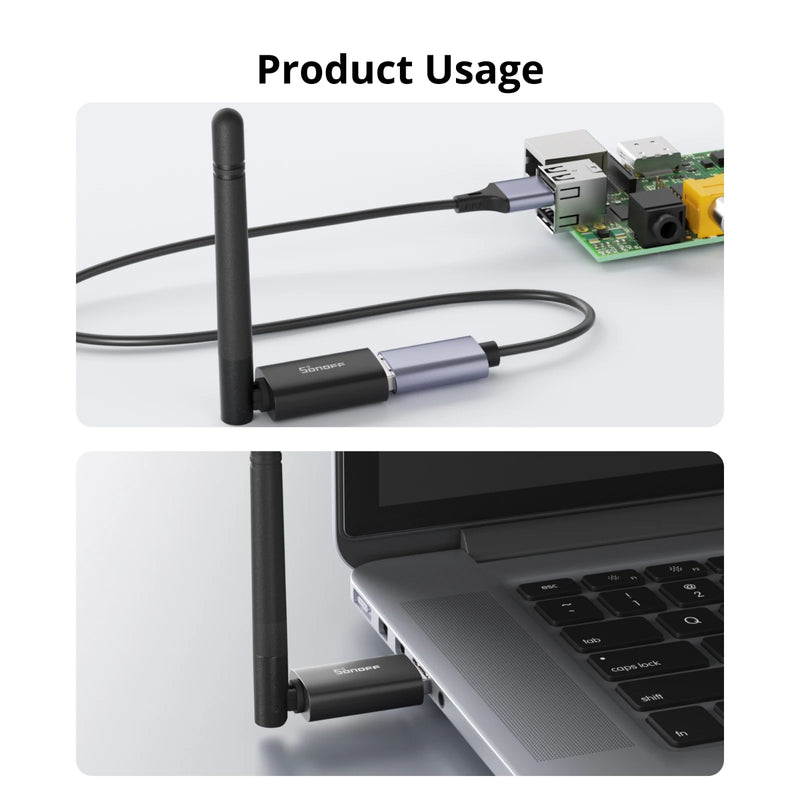 SONOFF Dongle Lite MG21 Zigbee/Thread USB Dongle Dongle-LMG21 EFR32MG21 Compact Size 65% Smaller than ZBDongle-E Cost-Effective