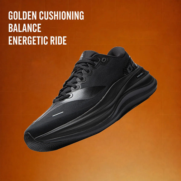 ស្បែកជើងរត់បុរស Li-Ning YUEYING 6 PRO Optimized Cushion ជាមួយប្រអប់ម្រាមជើងធំទូលាយ SUPER BOOM ស្បែកជើងប៉ាតាស្រាលឆ្លុះបញ្ចាំង LiNing ARHW015