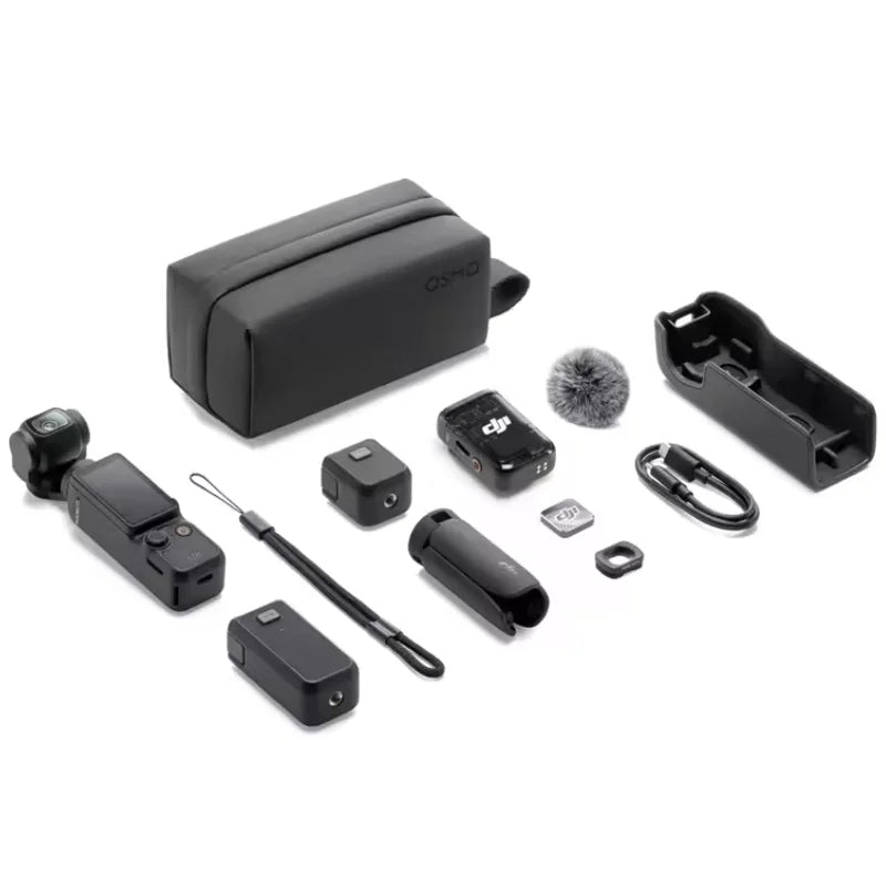DJI Osmo Pocket 3 Vlogging Camera 1-Inch CMOS &4K/120fps 3-Axis Gimbal Mechanical Stabilization In Stock