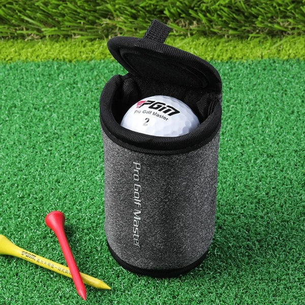PGM Golf Ball Bags Protector Thickened Plush Convenient Mini Men's and Women's Waist Bag Can Hold 2 Balls SOB015
