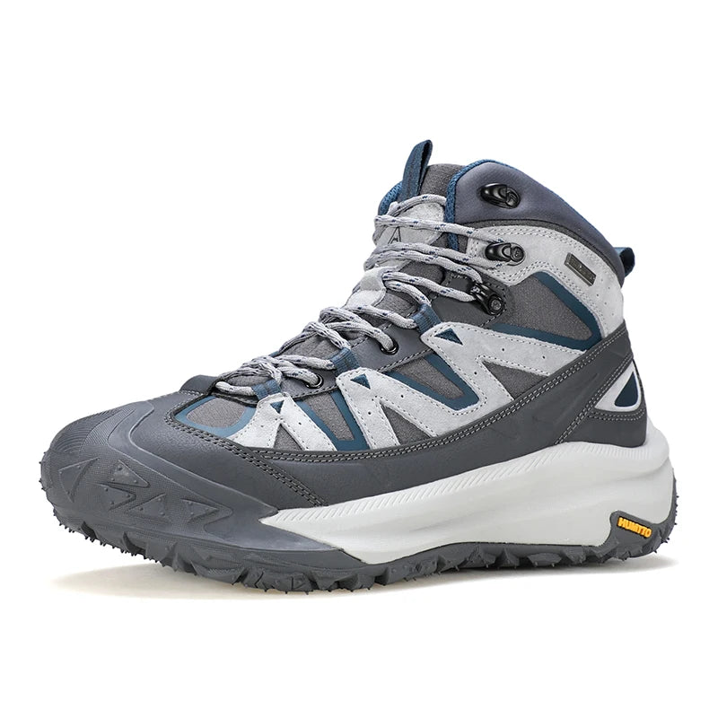 HUMTTO Keep Warm Hiking Shoes for Men Non-slip Trekking Boots Breathable Outdoor Men's Sports Shoes Winter Designer Sneakers Man