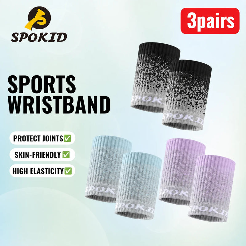 WRELS Wrist Guard Breathable Wristband High Elastic Compression Sweatband Boys Girls Running Tennis Outdoor Sports Wrist Support