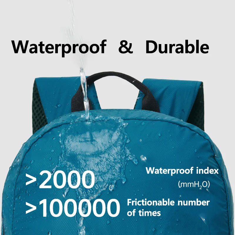 Naturehike 2025 Camping Backpack 30L Large Capacity Portable Foldable Waterproof Shoulder Bag Outdoor Travel Hiking Picnic Bag