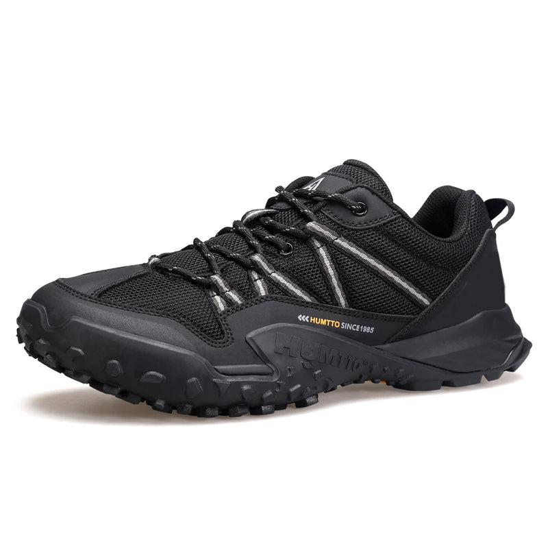 HUMTTO Breathable Outdoor Men's Sports Shoes Luxury Designer Climbing Trekking Sneakers for Men New Safety Work Man Hiking Boots
