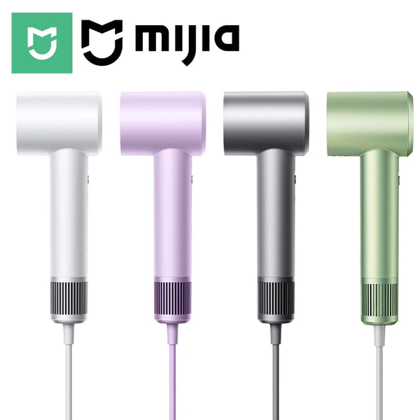 MIJIA High Speed Hair Dryer,110,000RPM Fast Dry,4 Temps & 2 Speeds,1600W Professional Ionic Blow Dryers,CN Version