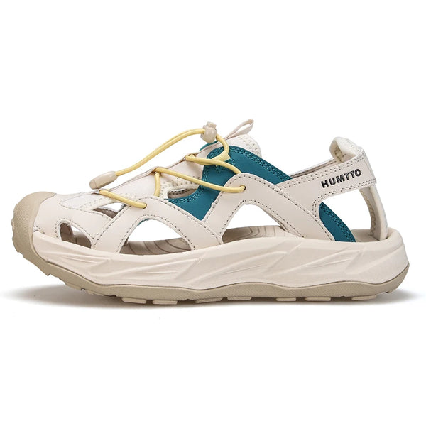 HUMTTO Beach Sandals Breathable Luxury Designer Shoes for Women Platform Summer Water Woman Shoe Quick Dry Womens Flat Sneakers