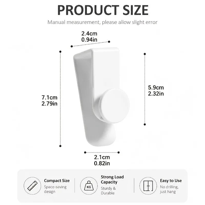 1pair Household Kitchen Cabinet Door Hooks, Suitable for Kitchen,Bathroom with Modern Style, for Hang Towels, Gloves, Hats.