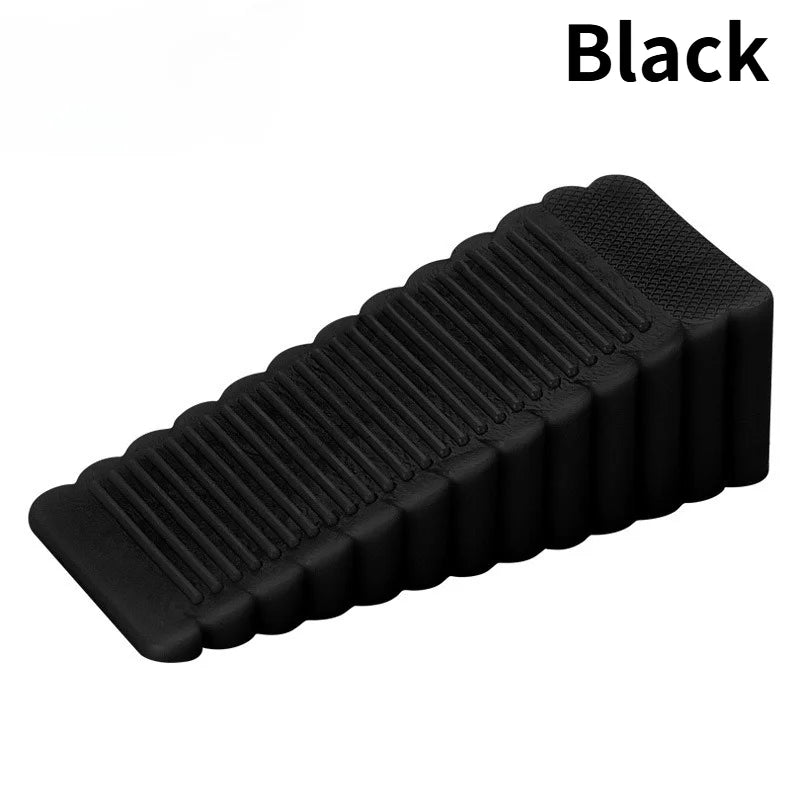1PC No-Drill Windproof Door Stopper Stops Drafts & Noise | Wall-Safe Protection | Home Anti-Pinch Wedge,Durable Creative Design