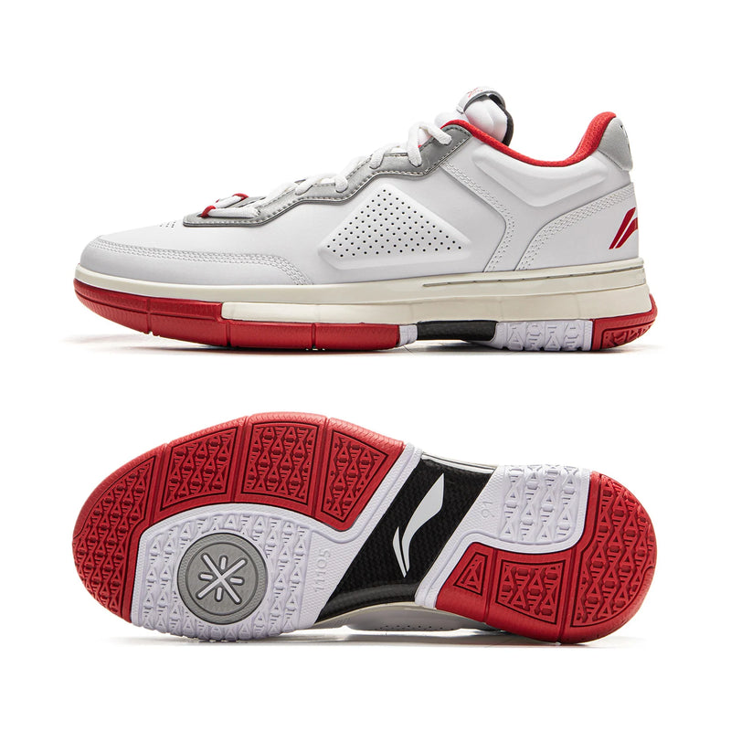 ស្បែកជើងបាល់បោះអាជីព Li-Ning សម្រាប់បុរស WAY OF WADE 1 LOW BOOM Cushion ពាក់បាន ស្បែកជើងកីឡា LiNing ការពារការរអិល ABAU099