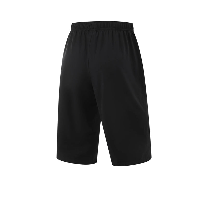 ខោខ្លីហ្វឹកហាត់បុរស Li-Ning AT DRY ULTRA 86% Polyester 14% Elastane ទំហំធម្មតា ខោកីឡា LiNing មានផាសុកភាព AKQV005