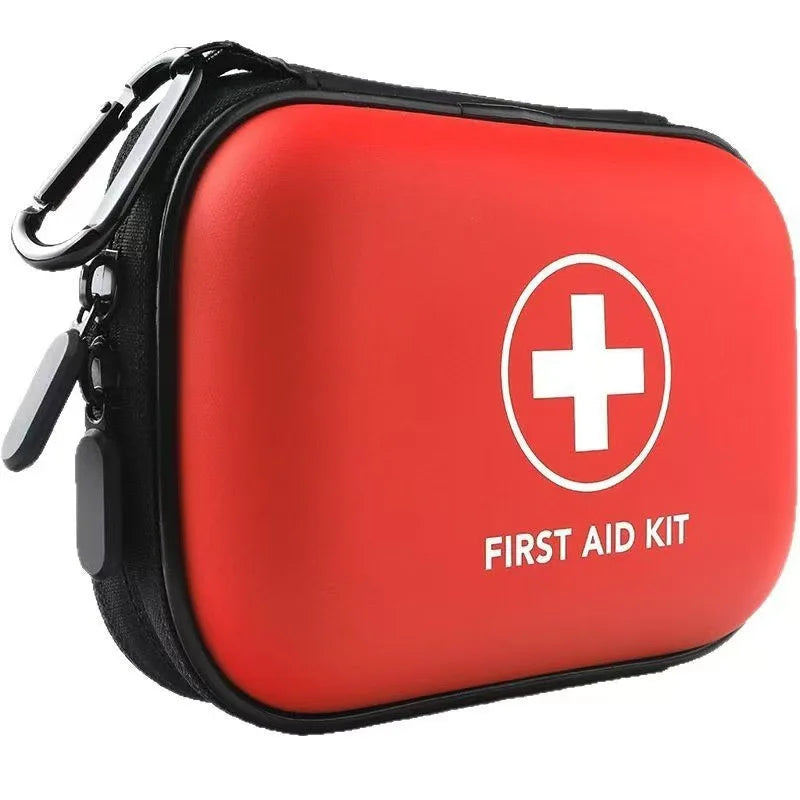 PU Waterproof First Aid Kit Portable Multifunctional Zipper Medical Bag Medicine Storage Organizer for Home Outdoor Travel Campi