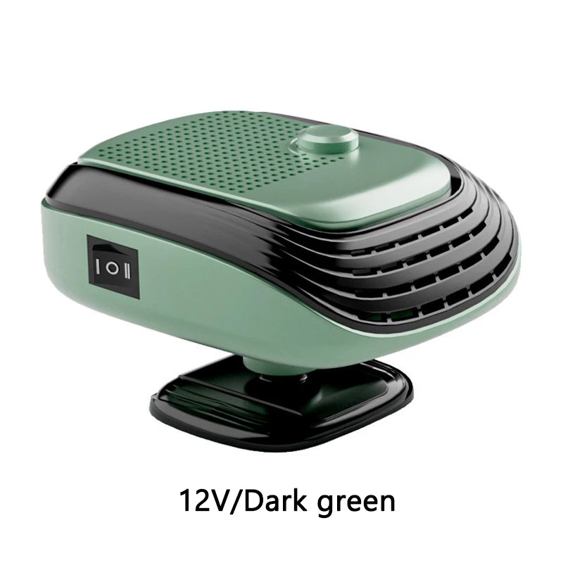 SEAMETAL Car Winter Fast Heating 120w 12V Electric Heated Fan Auto Windshield Defogging Heating Cooling Fan for Car Truck RV SUV