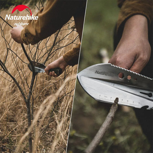 ប៉ែល សម្រាប់ បោះតង់ Naturehike សម្រាប់ ដើរលេង ក្រៅផ្ទះ ច្រើនមុខងារ ងាយស្រួល ប្រើ ...យកតាមខ្លួន ងាយស្រួល កាប់ ឈើ ងាយស្រួល កាប់ សួនច្បារ ប៉ែល តូច សម្រាប់ ធ្វើ ស្រែ ចម្ការ