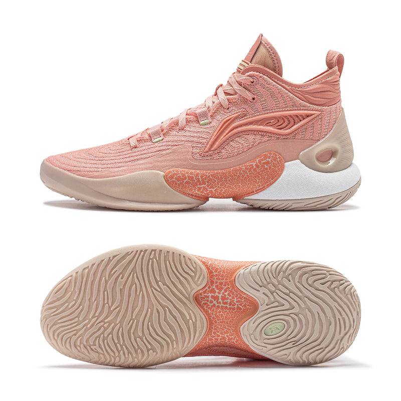 Li-Ning Men's YUSHUAI XVIII Professional Basketball Shoes BOOM Cushion SYNCHRO-ADJUSTSYSTEM Support Sport Shoes Sneakers ABAU009